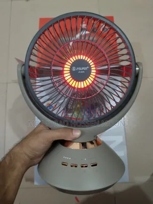 Jy Super Jy-2570 Rechargeable Usb Table Fan | 20 Hours Backup.