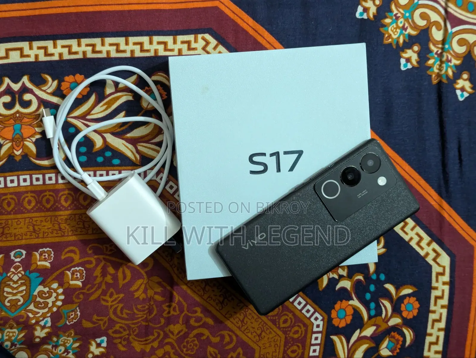 Vivo S17 256 GB Black