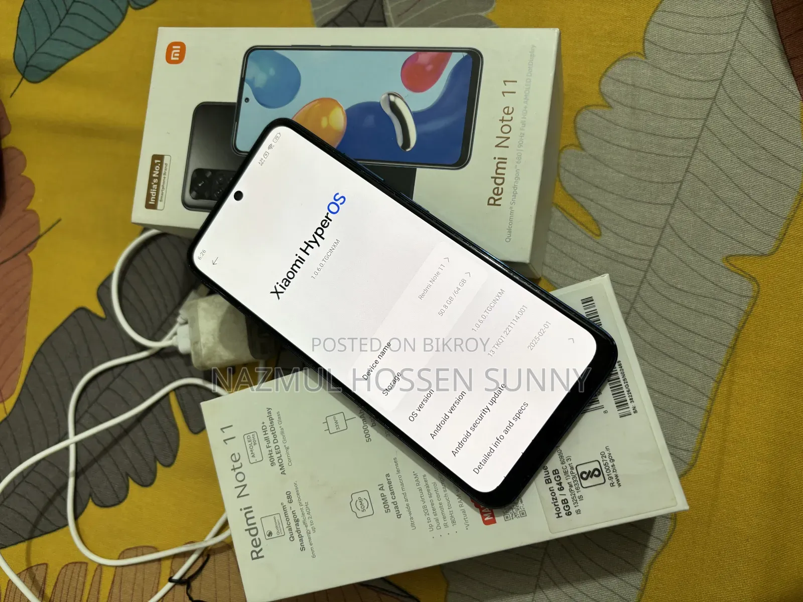 Xiaomi Redmi Note 11 64 GB Blue