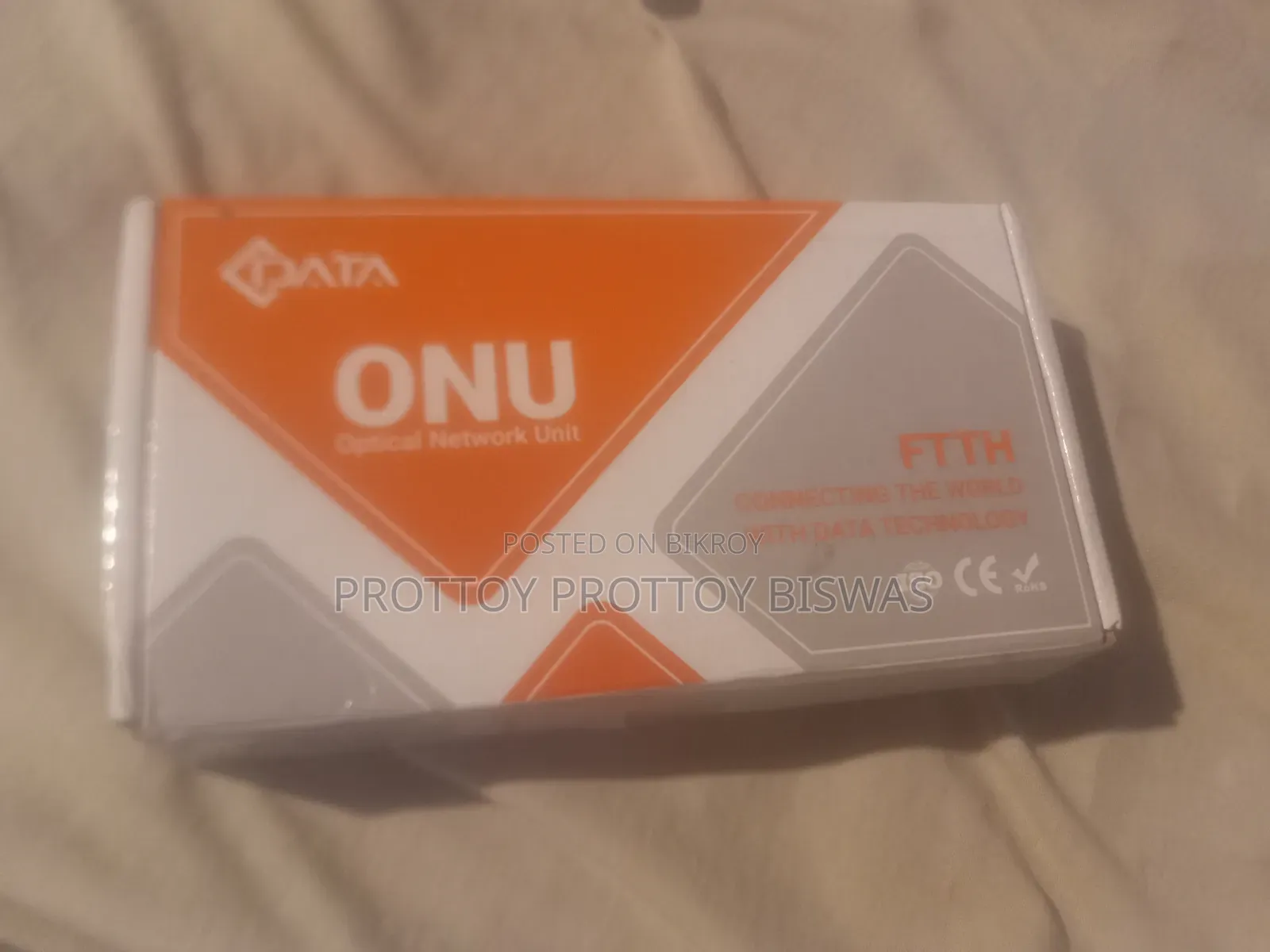 C Data Onu in brand new condition, used for only one month