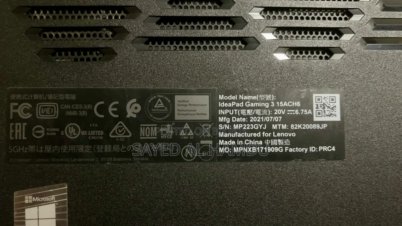Laptop Lenovo Ideapad 3 8GB AMD Ryzen 5 SSD 512GB