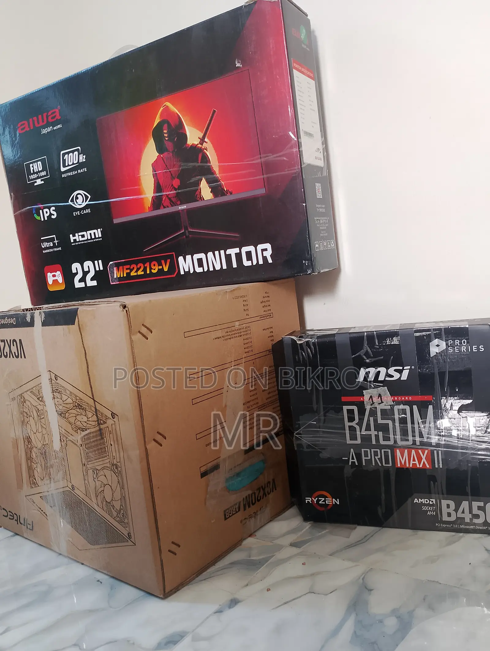 Desktop Computer MSI Gaming 24GE 2QE 8GB AMD Ryzen 5 SSD 256GB