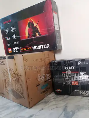 Desktop Computer MSI Gaming 24GE 2QE 8GB AMD Ryzen 5 SSD 256GB