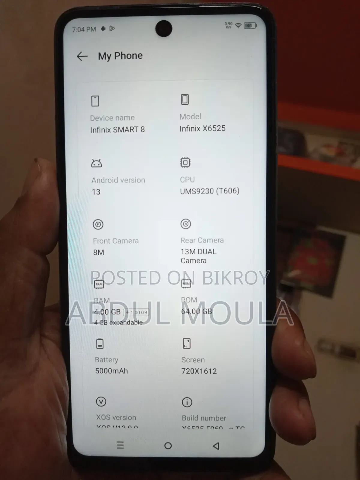 Infinix Smart 8 64 GB