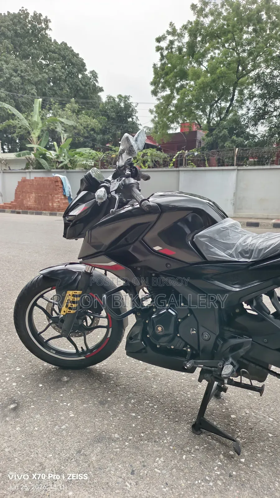 New Bajaj Pulsar N160 2025 Black