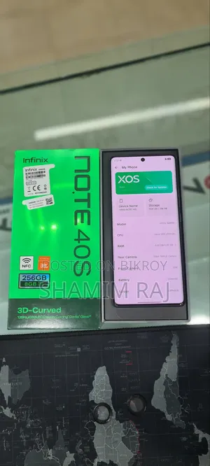 Infinix Note 40S 256 GB Black