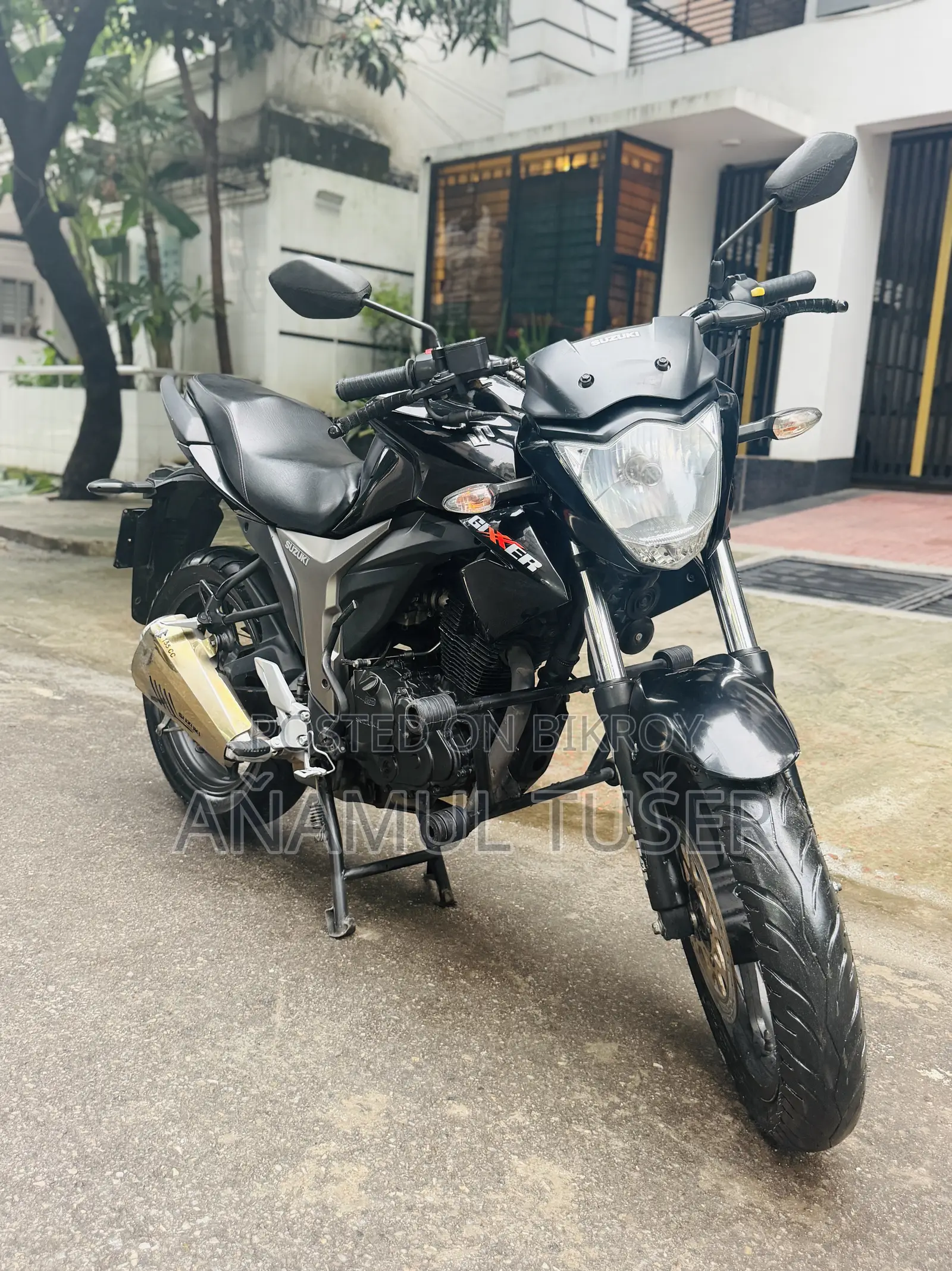 Suzuki Gixxer Monotone 2023 Black