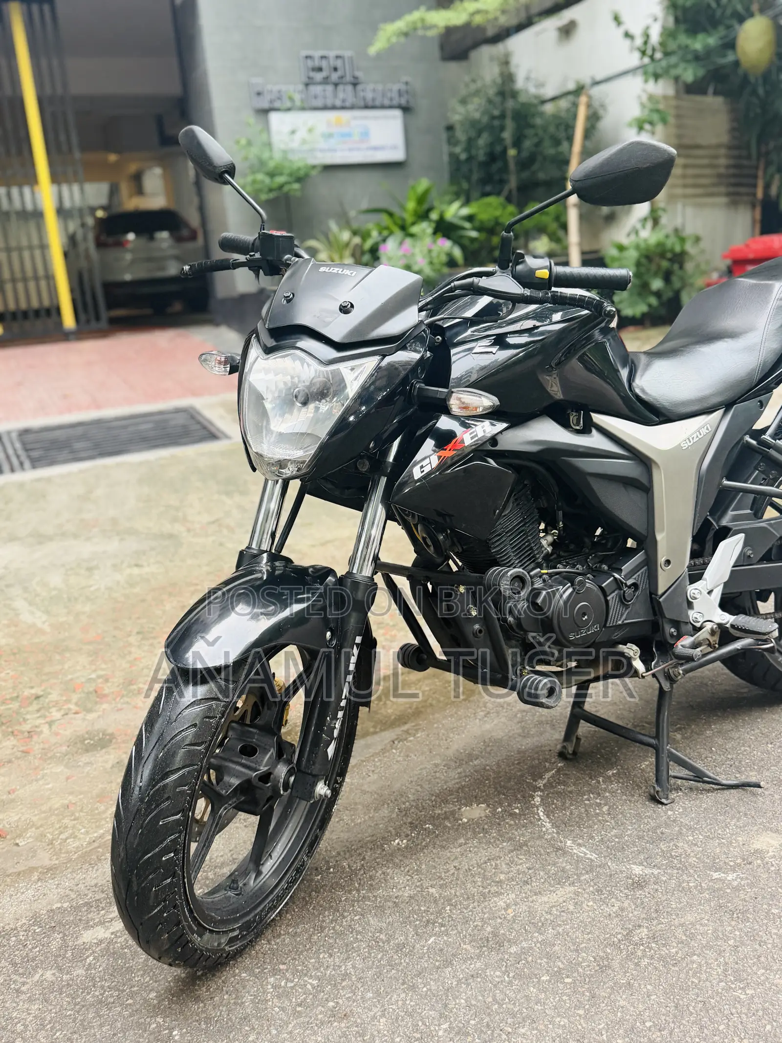 Suzuki Gixxer Monotone 2023 Black