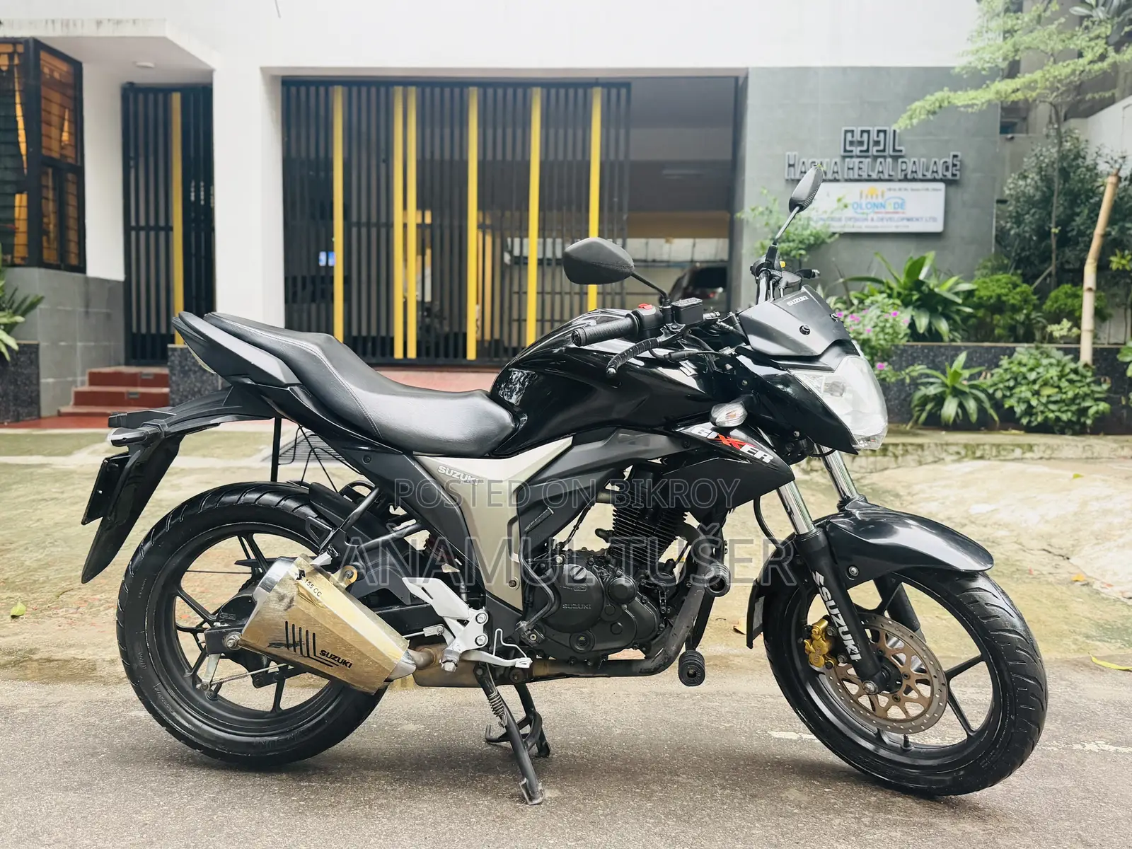 Suzuki Gixxer Monotone 2023 Black