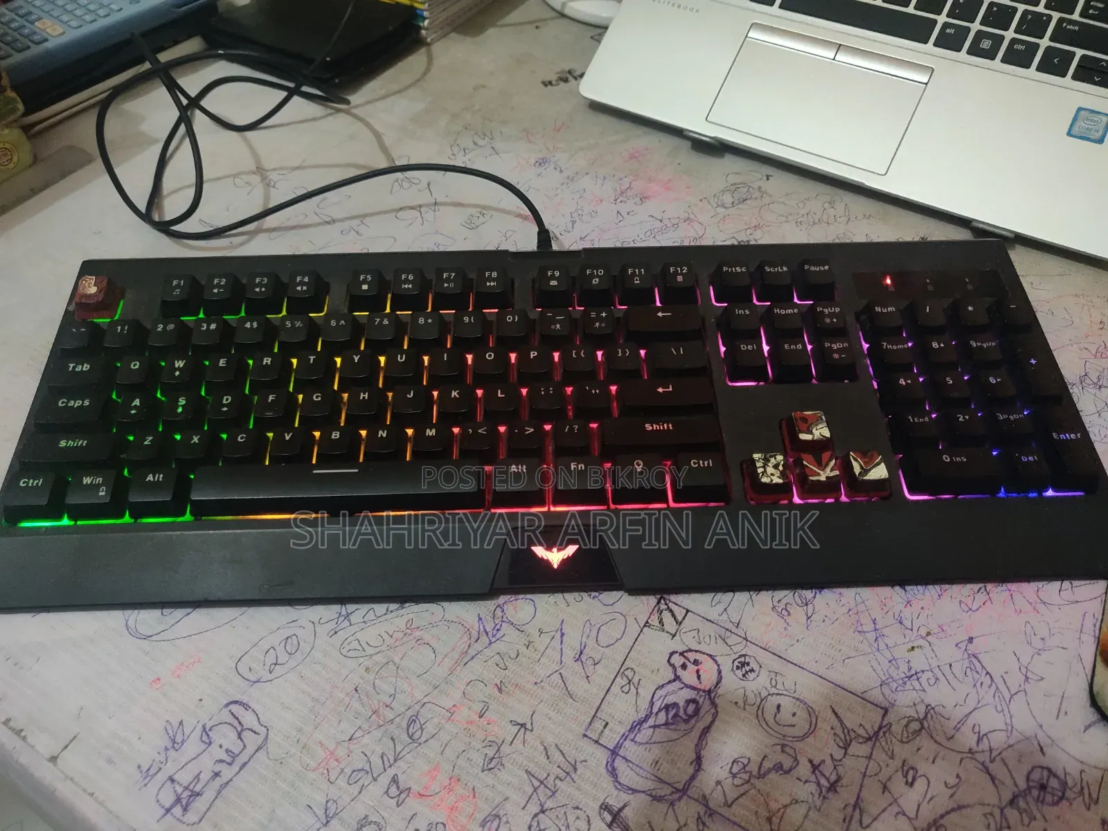 Havit Kb858l মেকানিক্যাল গেমিং কিবোর্ড (Rgb) – বিক্রয়ের জন্য