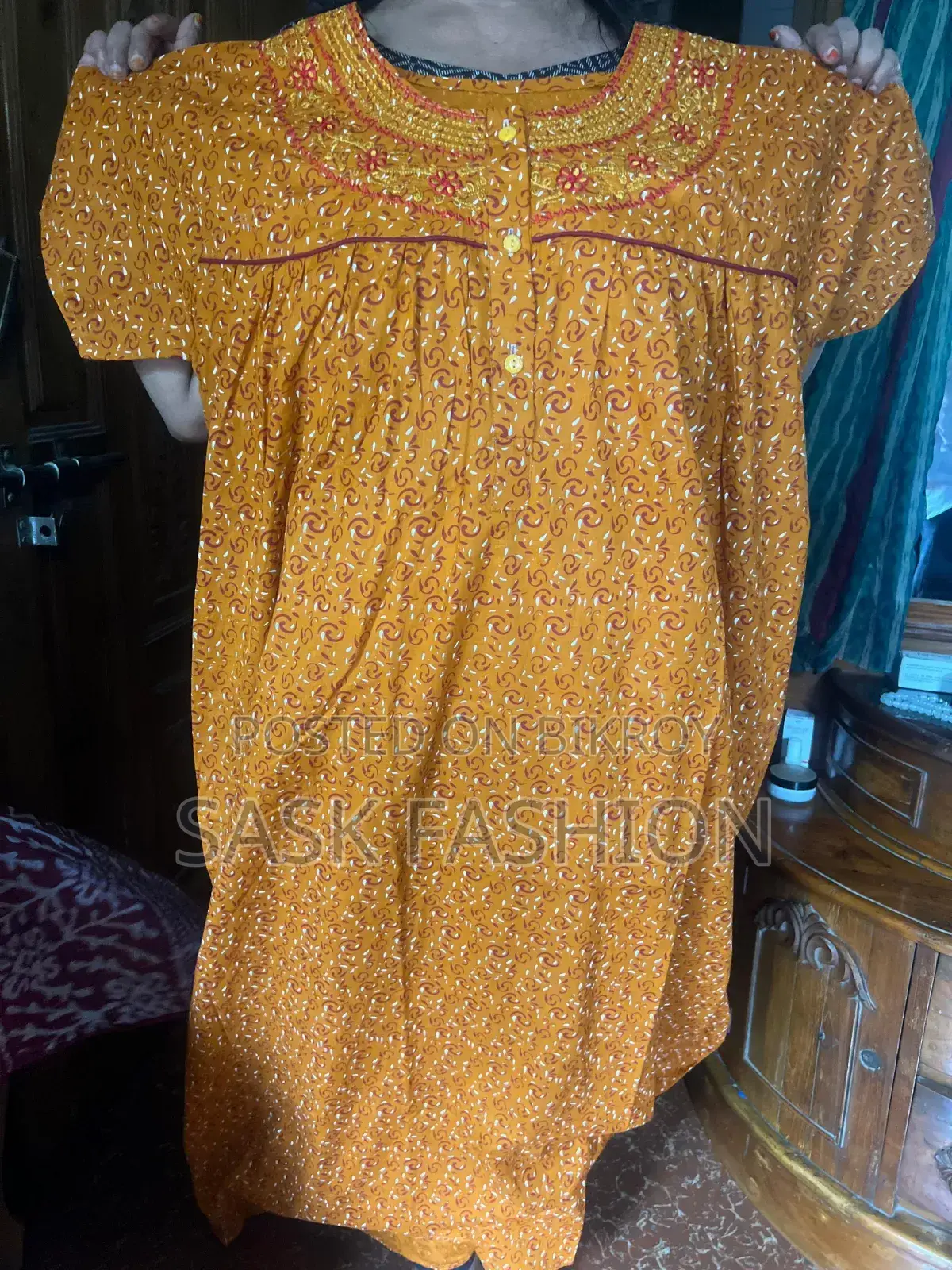 Cotton maxi for those looking for comfort in this heat.