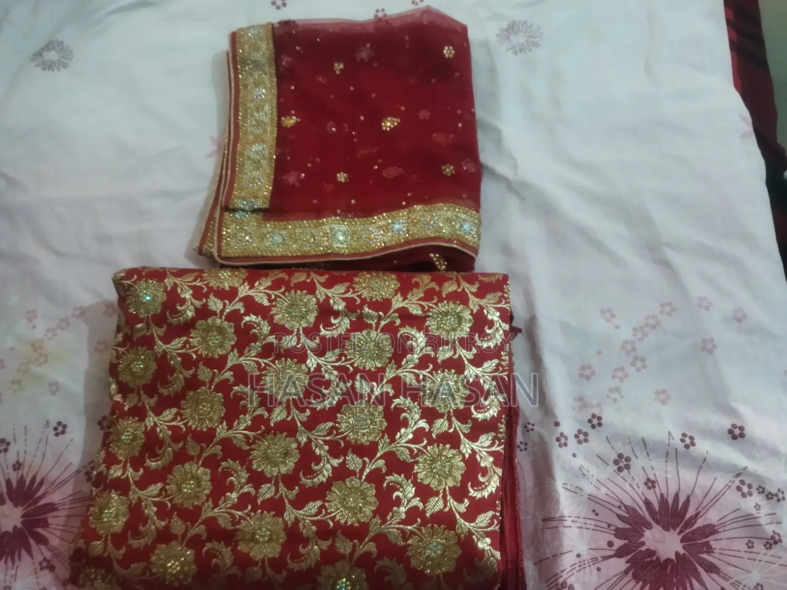 Banarasi Wedding Katan Saree with Dupatta.