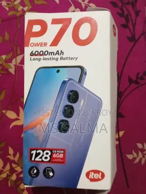 Itel P70 64 GB Black