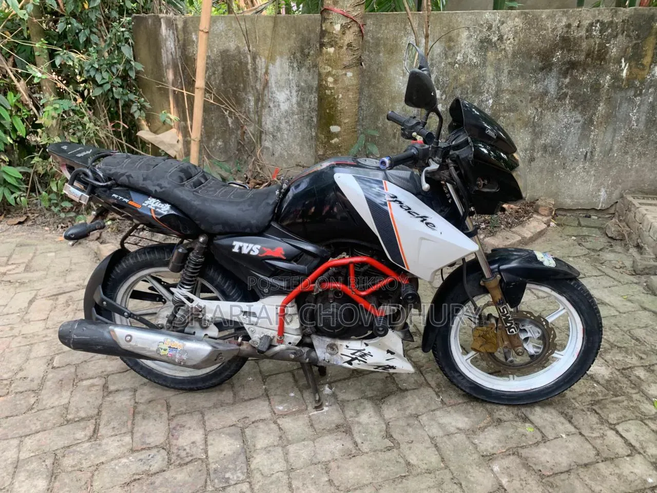 TVS Apache RTR 160 2V 2012 Black
