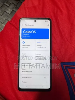 New Oppo A3x 64 GB