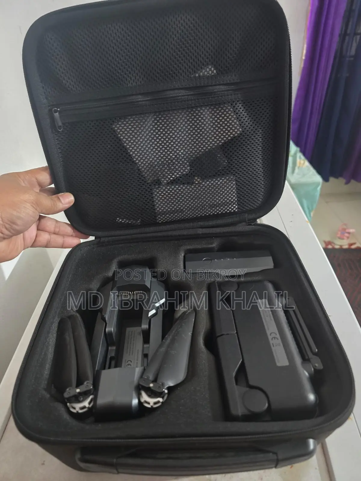 SJRC F11s Pro মডেলের ড্রোনটি বিক্রি করতে চাচ্ছি।