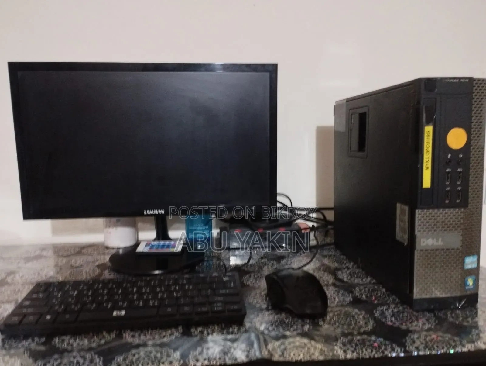 Desktop Computer Dell OptiPlex 7010 8GB Intel Core I5 HDD+SSD 500GB