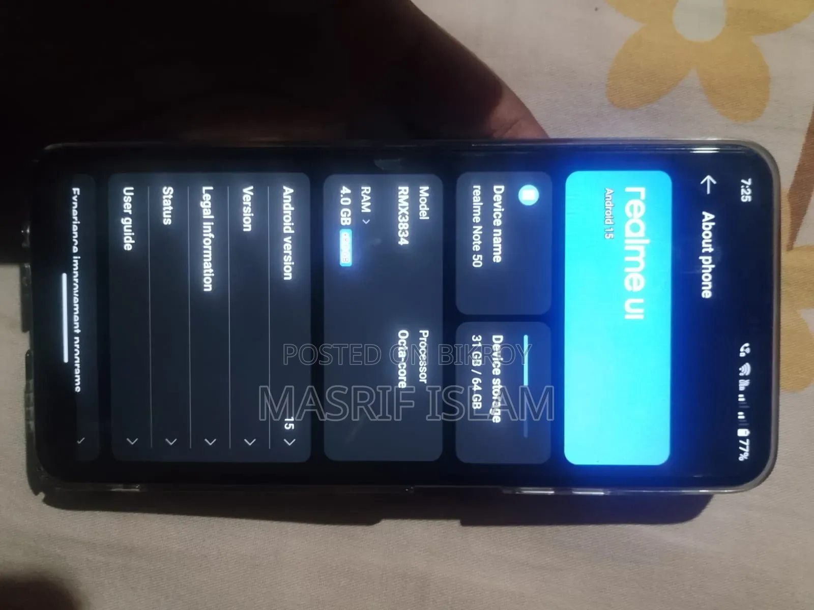 Realme Note 50 64 GB Blue
