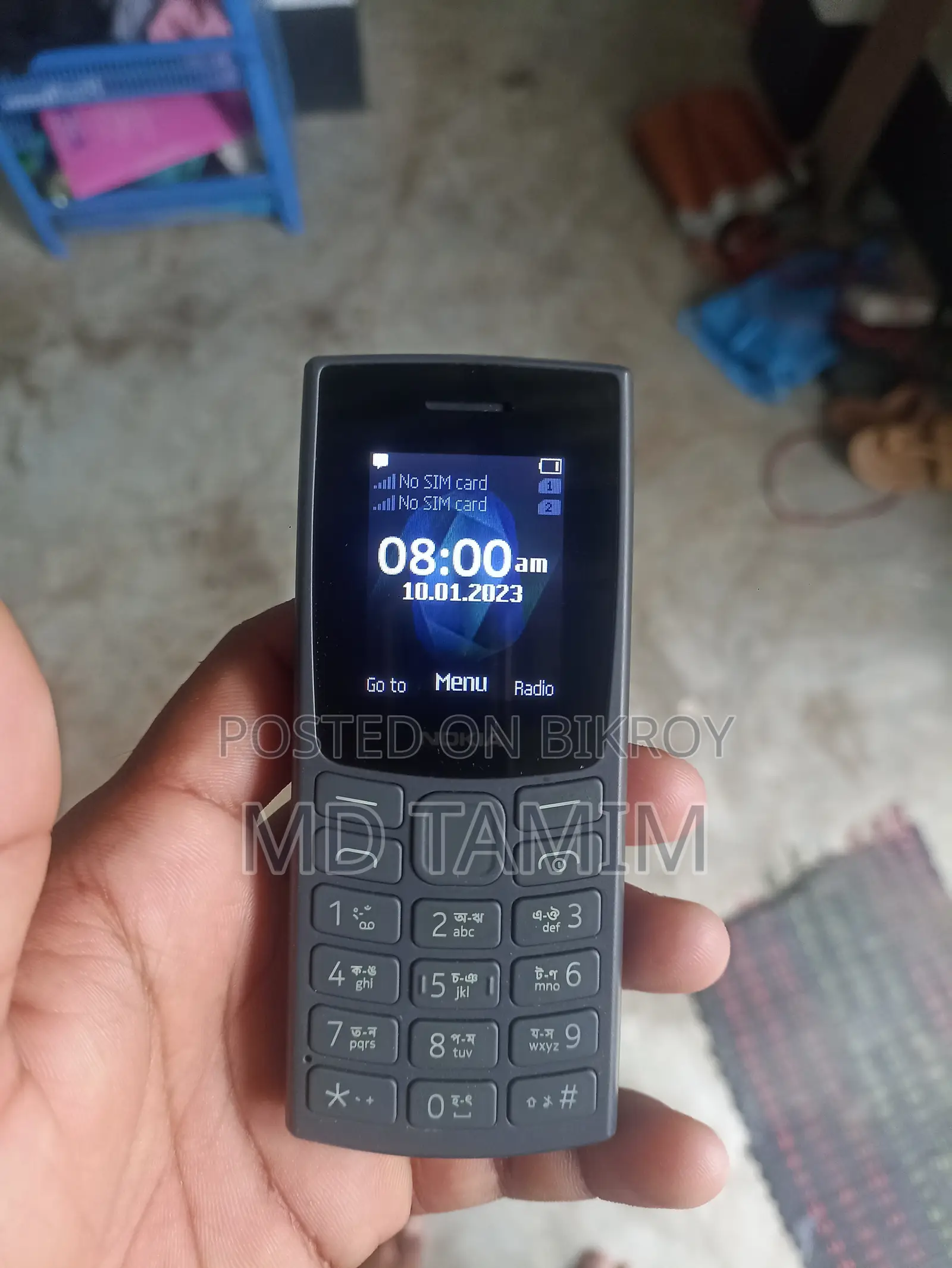New Nokia 105 Black