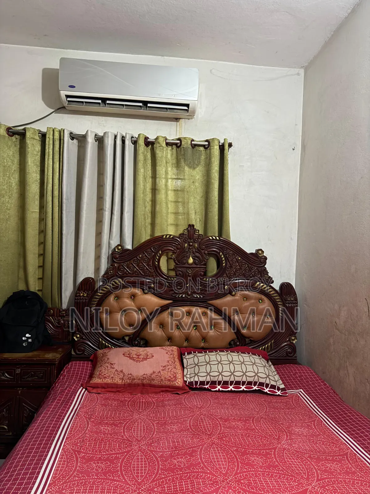 প্রিমিয়াম বার্মা সেগুন কাঠের বিছানা