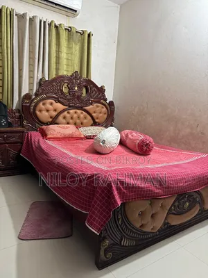 প্রিমিয়াম বার্মা সেগুন কাঠের বিছানা