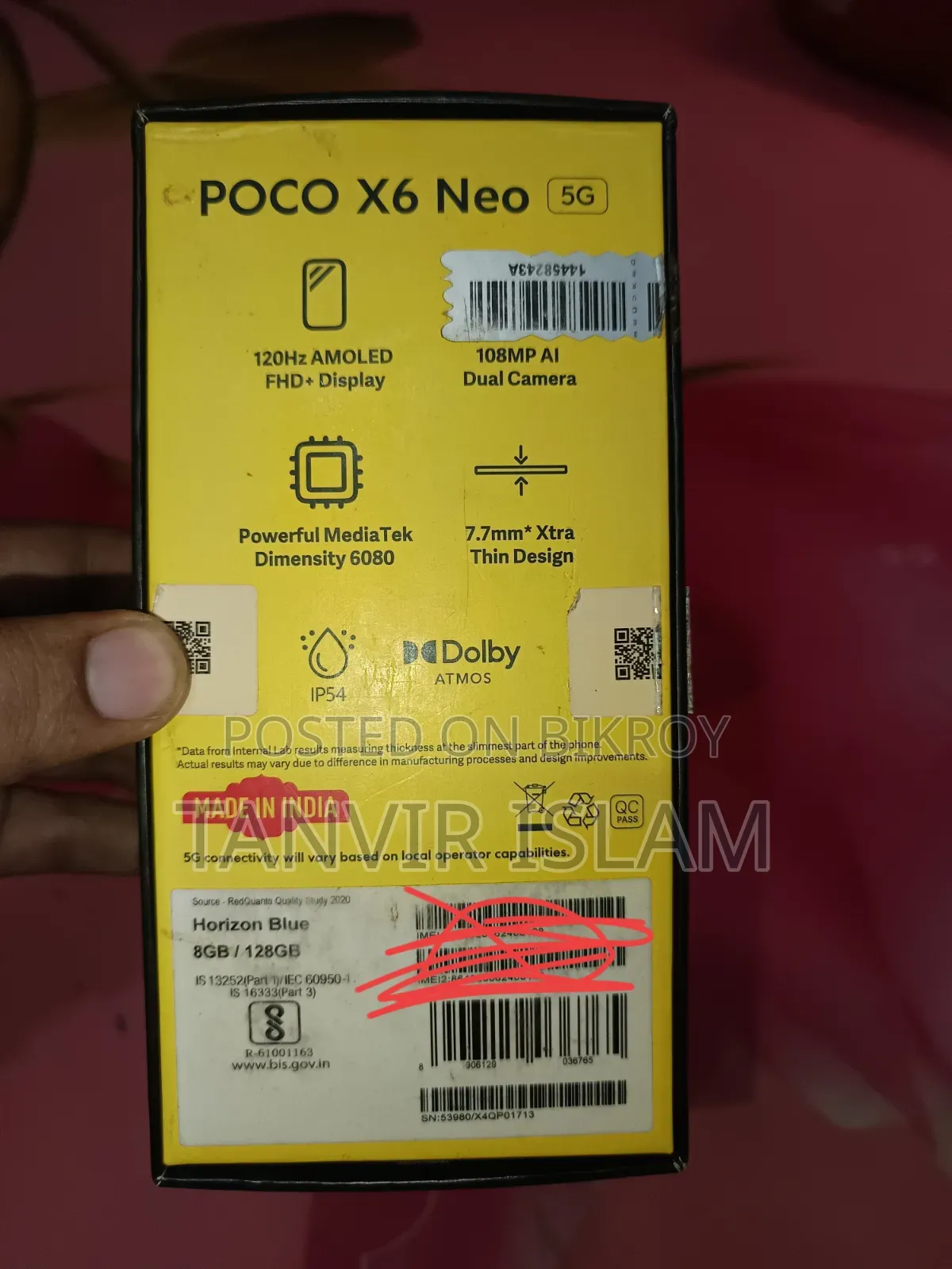 Xiaomi Poco X6 256 GB Blue