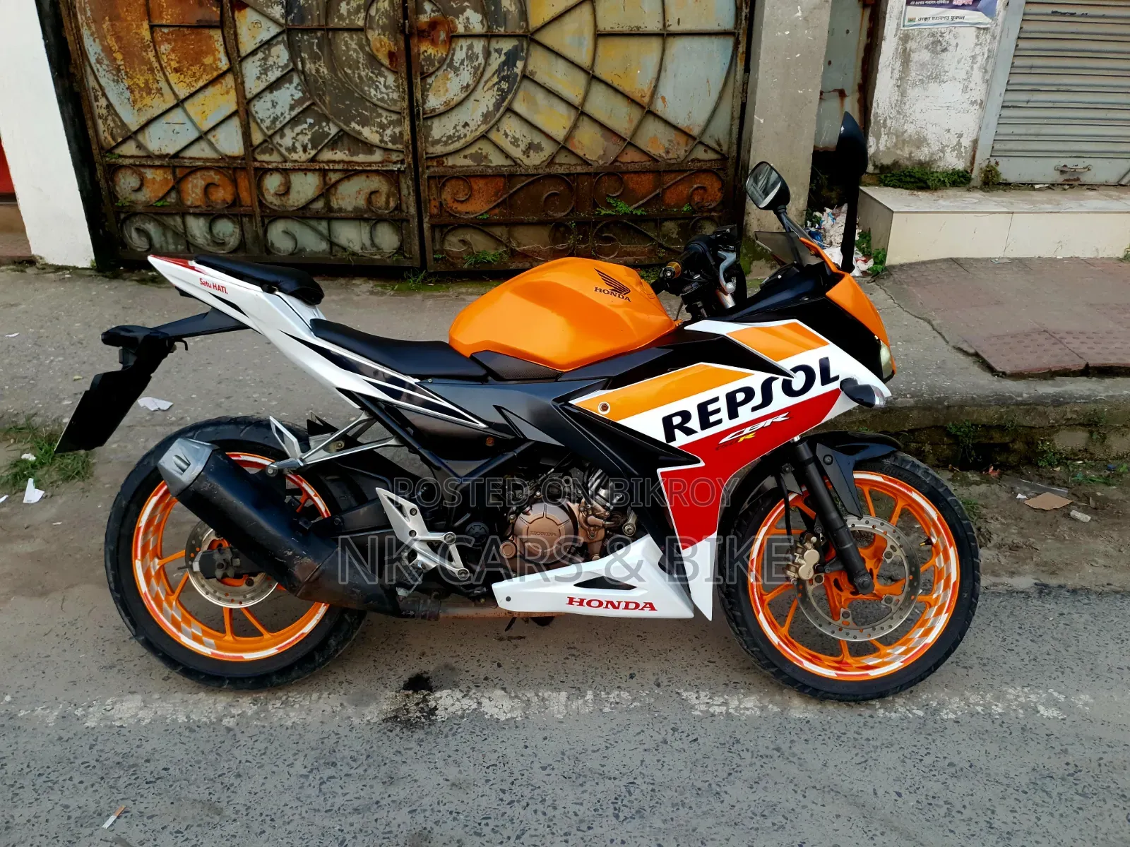 Honda CBR 2018 Orange