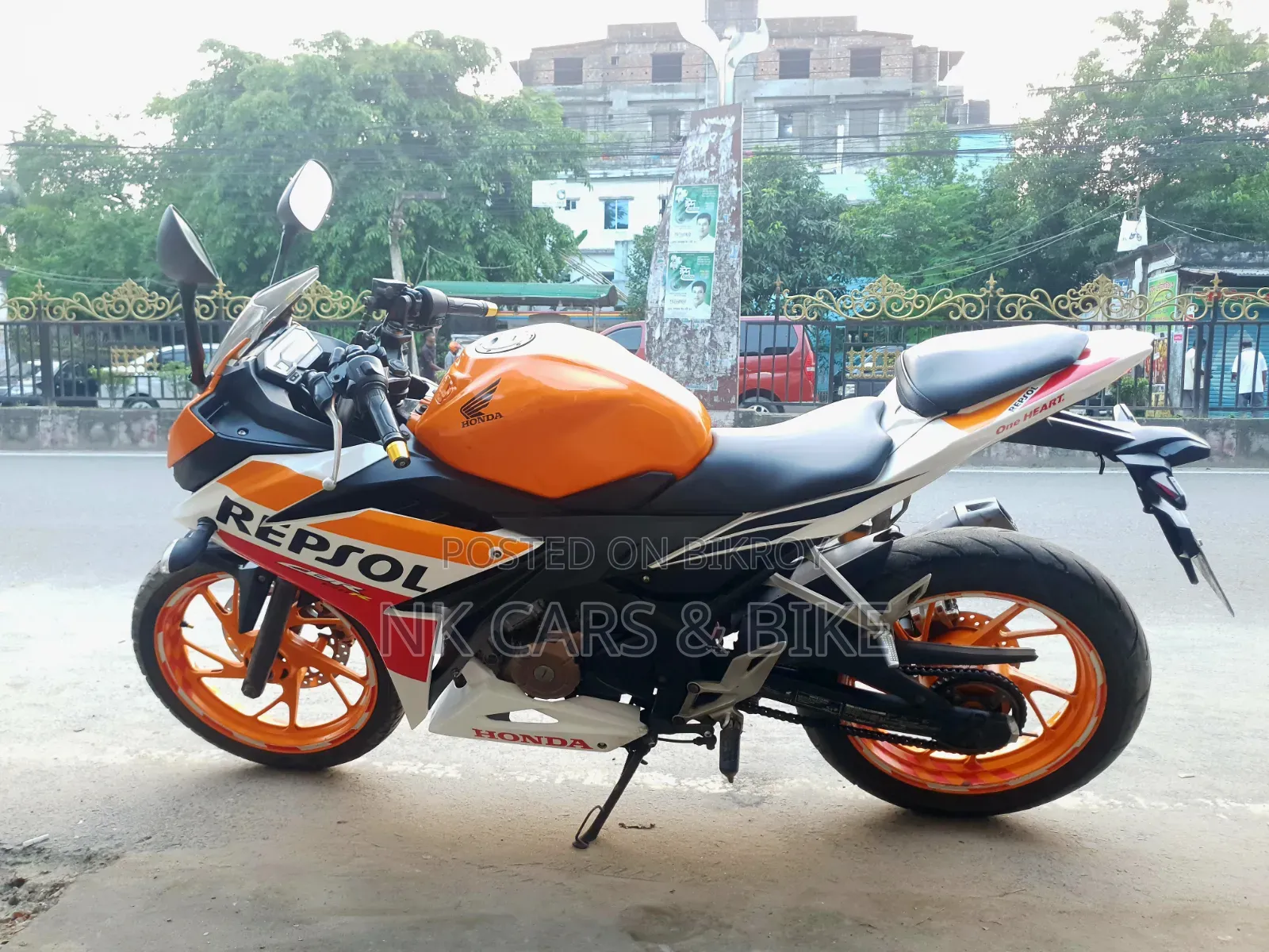 Honda CBR 2018 Orange