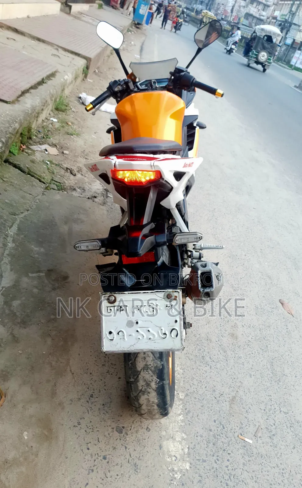 Honda CBR 2018 Orange