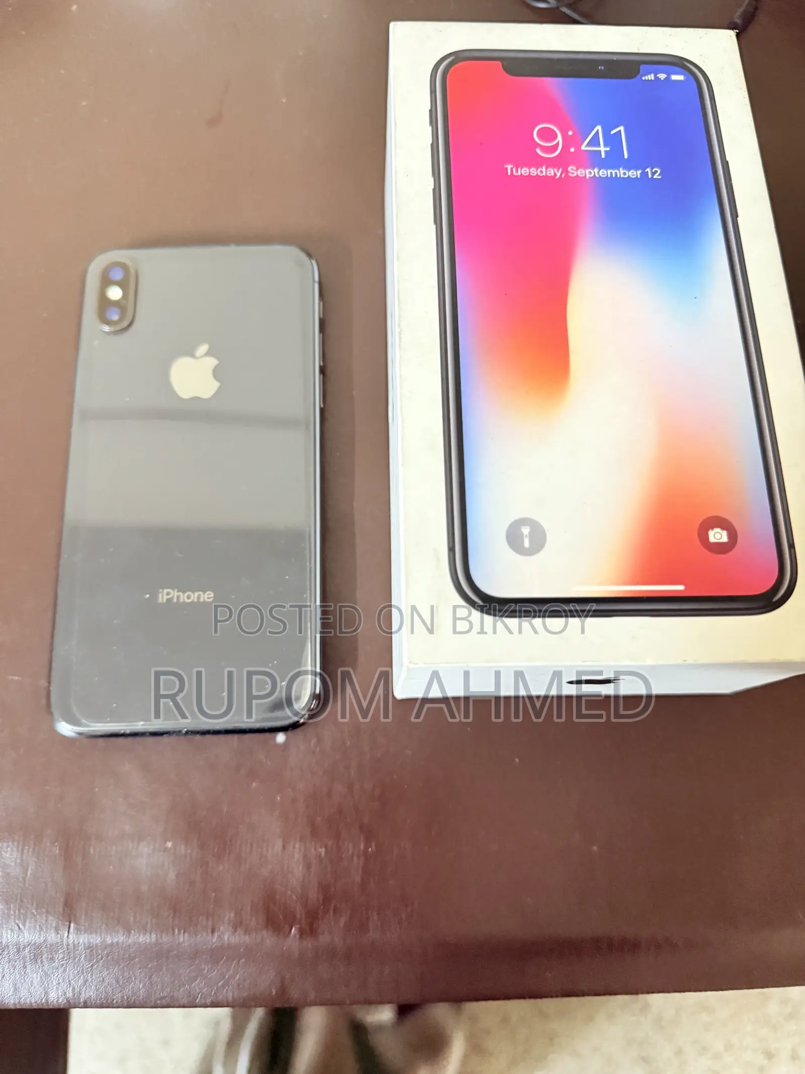 Apple iPhone X 256 GB Black