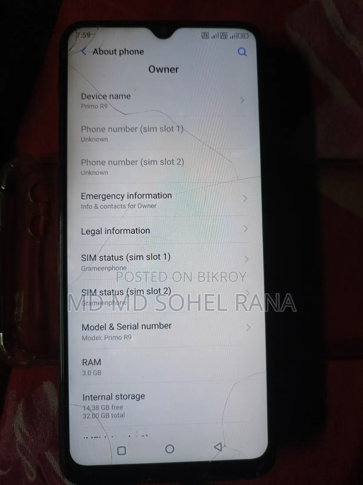 Walton Primo R8 64 GB Black