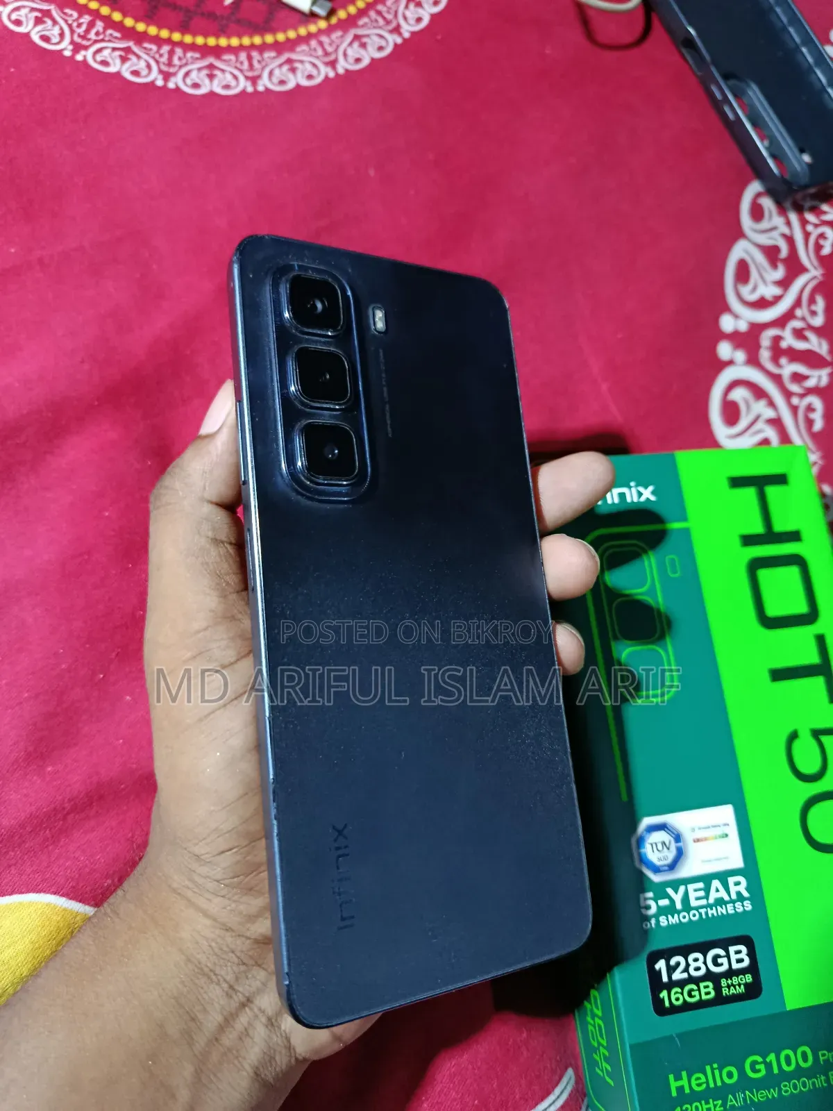 Infinix Hot 50 128 GB Black