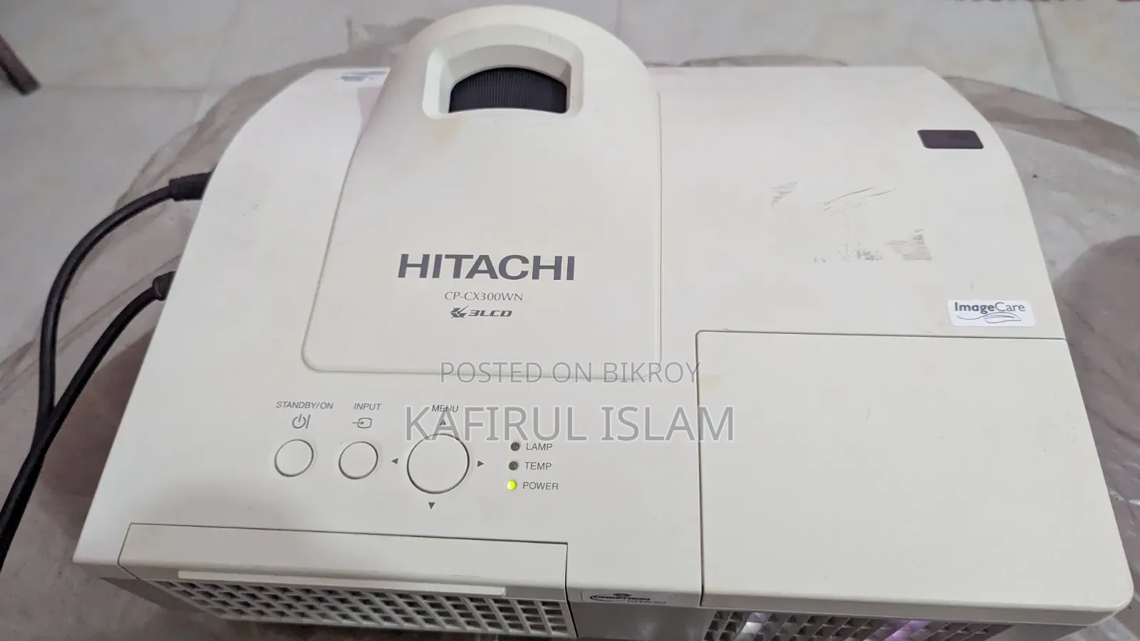 Hitachi LCD Projector CP-CX300WN Super Short Throw HDMI
