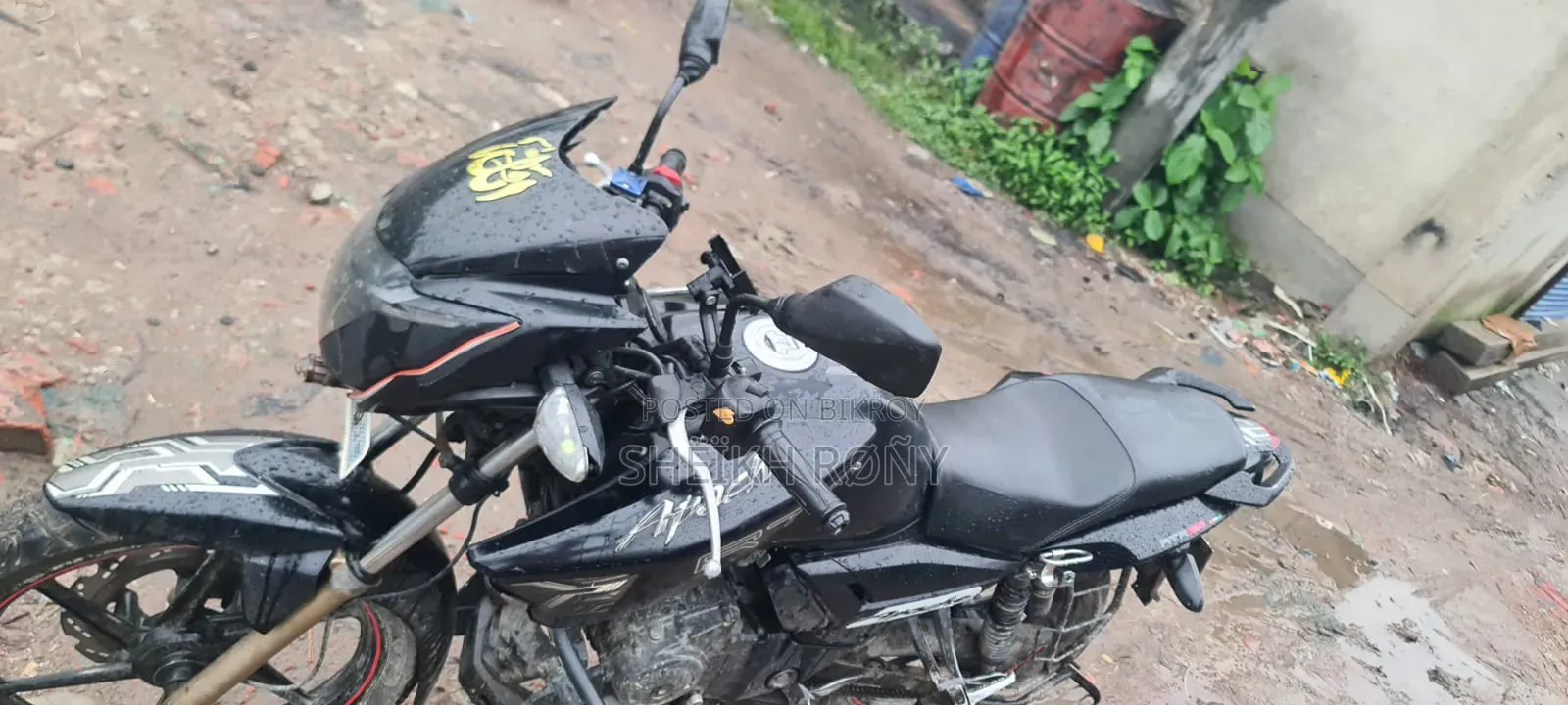 TVS Apache RTR 160 2V 2017 Black