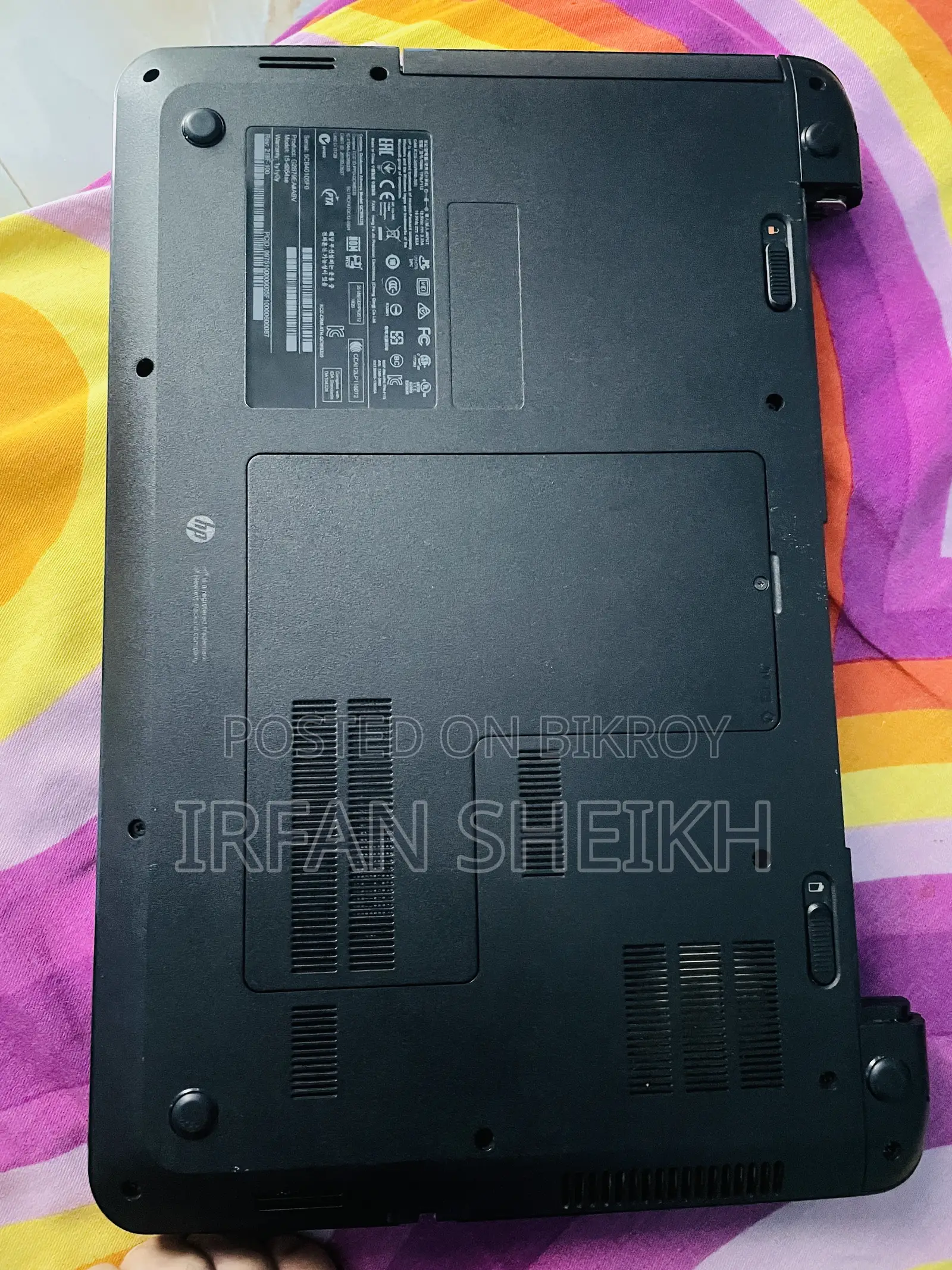 Laptop HP 15 4GB Intel Core i3 HDD 512GB