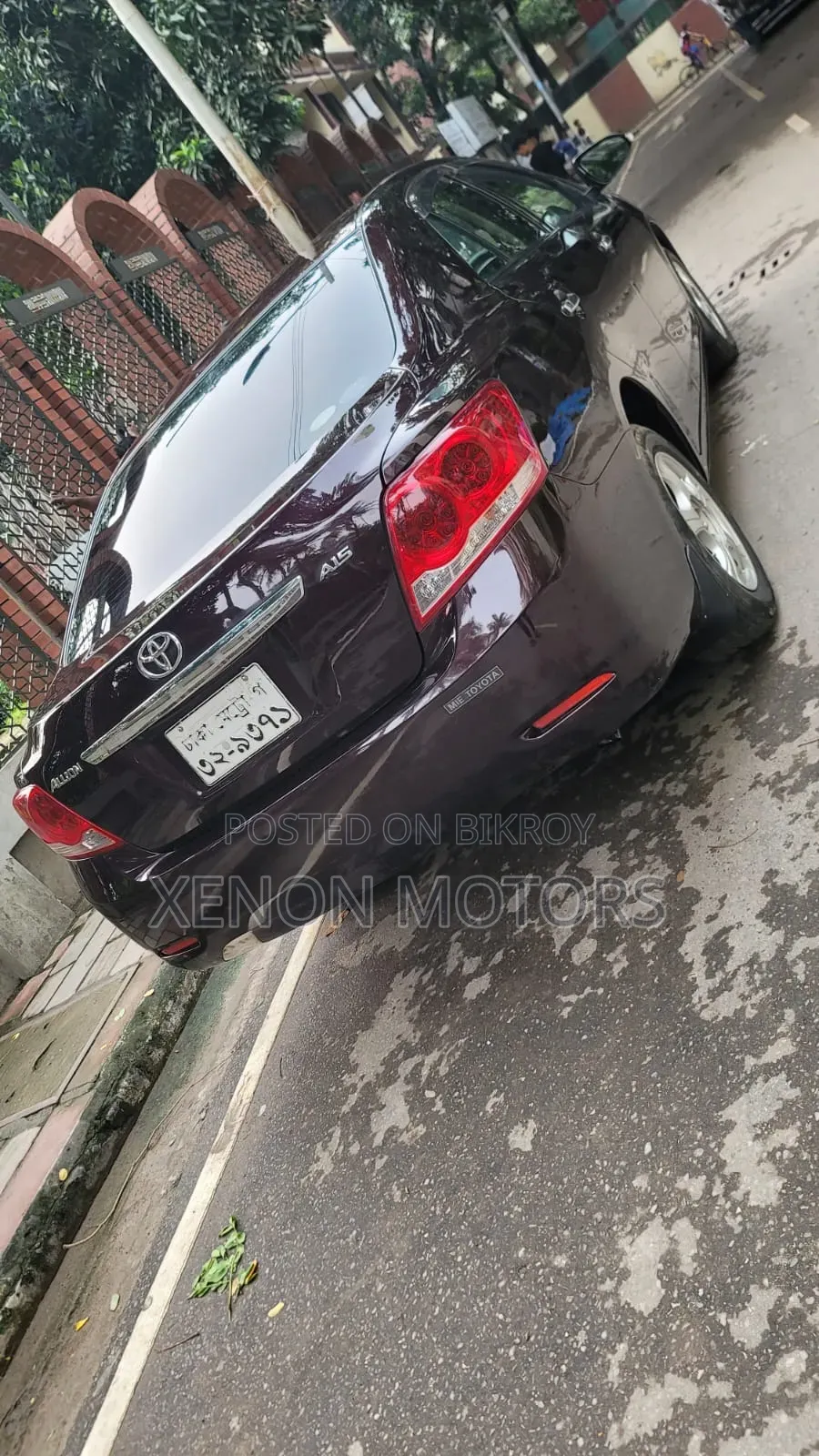 Toyota Allion 2012 Maroon