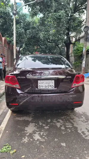 Toyota Allion 2012 Maroon