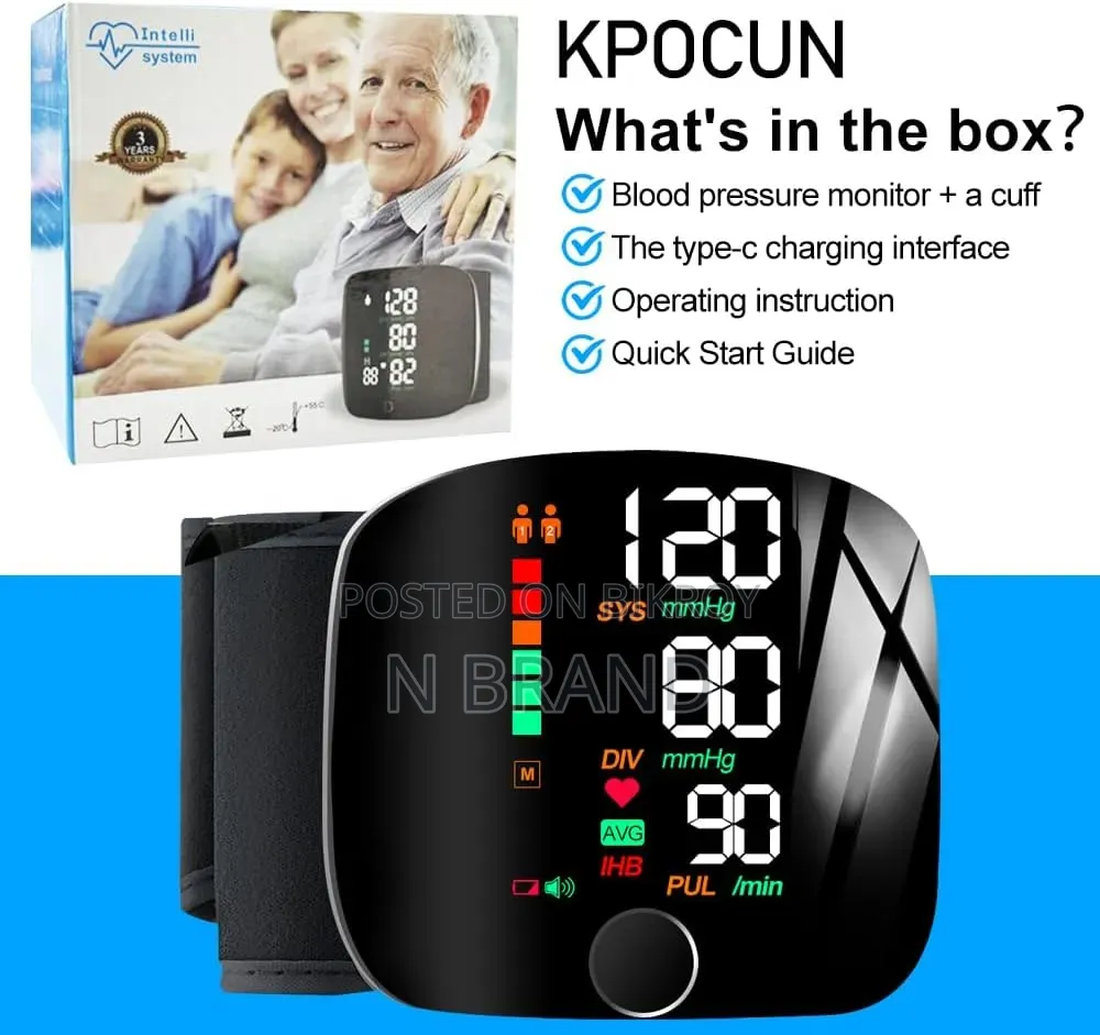 Hand Blood Pressure Monitor