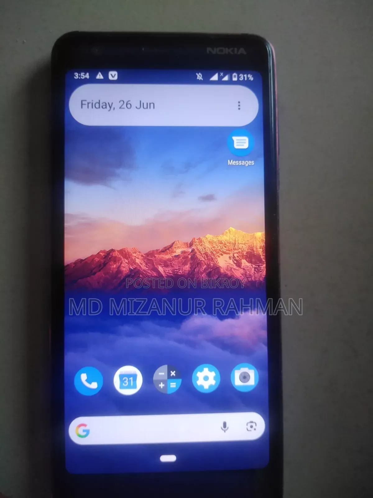 Nokia 3.1 16 GB Purple