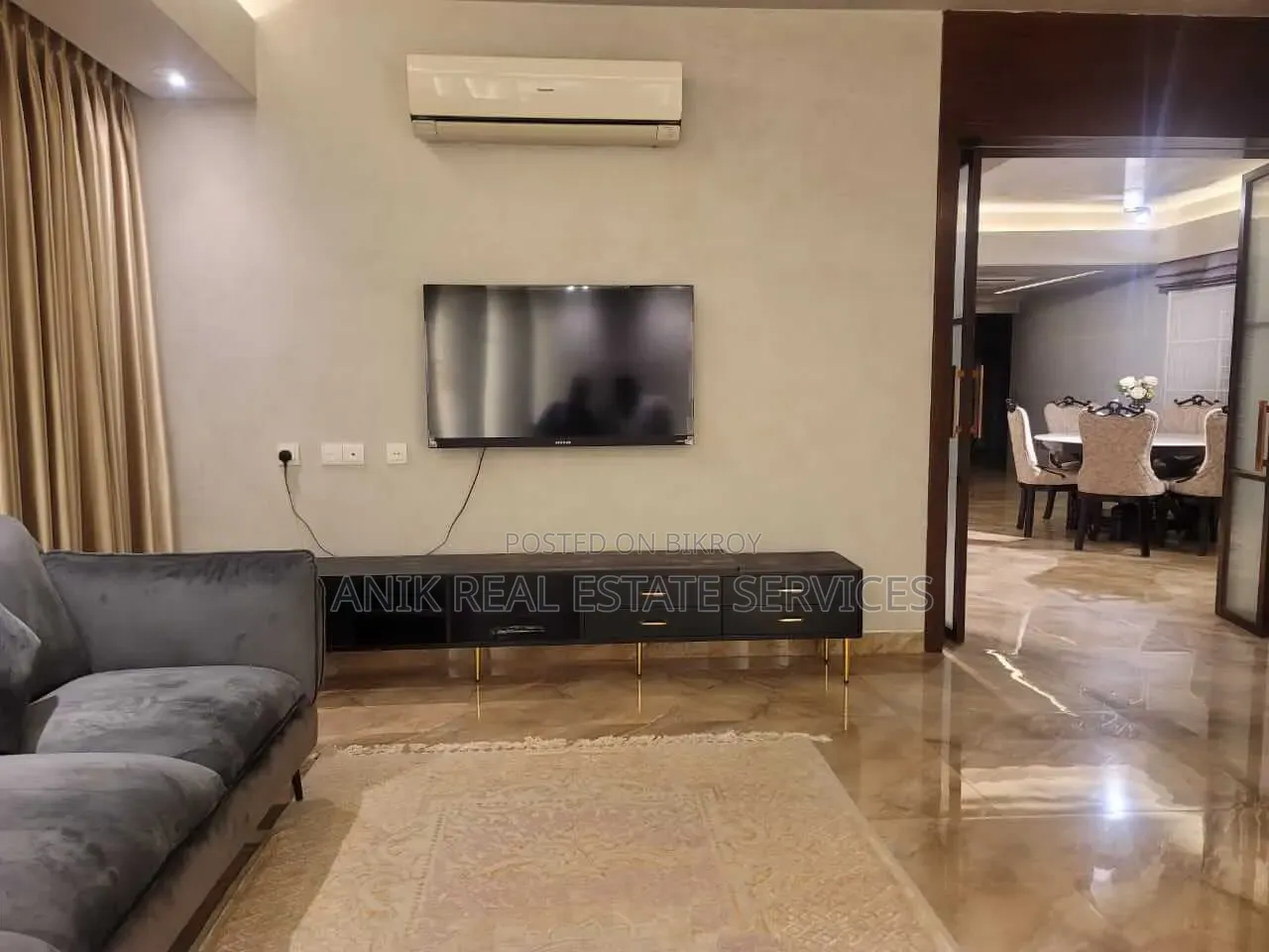 Furnished 3-Bedroom Apartment in Anik Real Estate, Banani for Rent