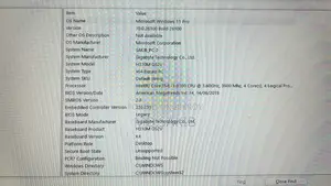 Desktop Computer Gigabyte 8GB Intel Core I3 HDD 1TB
