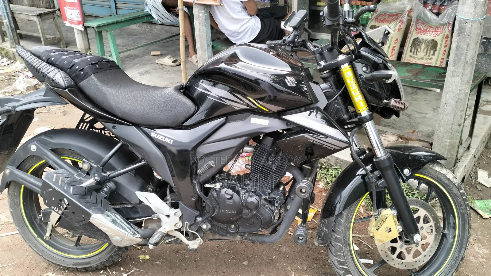 New Suzuki Gixxer Monotone 2026 Black
