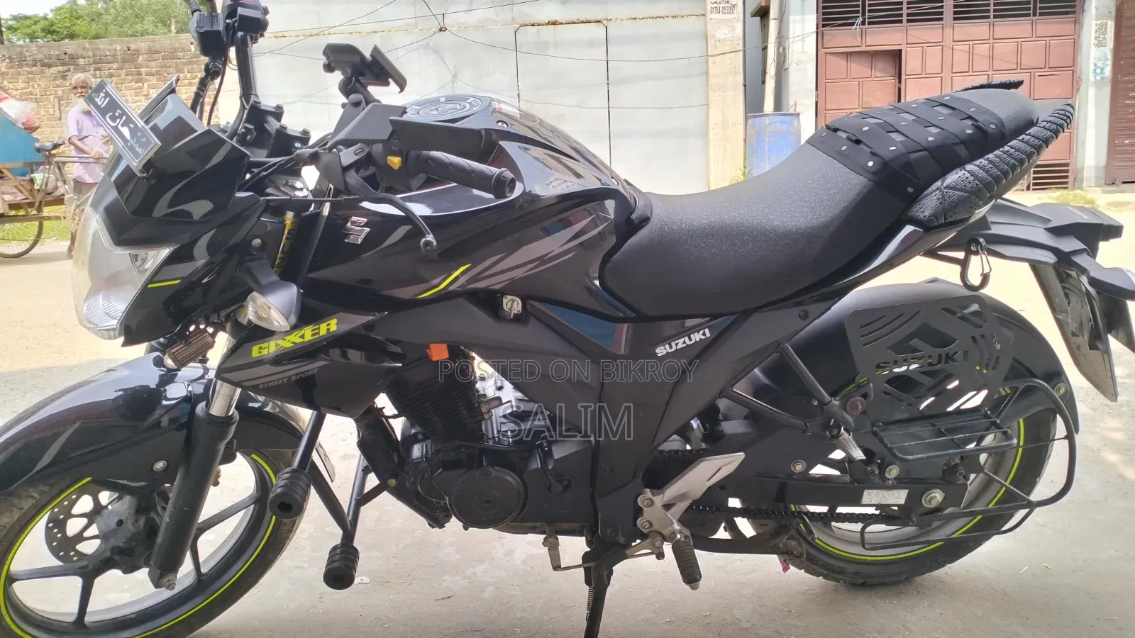 New Suzuki Gixxer Monotone 2026 Black