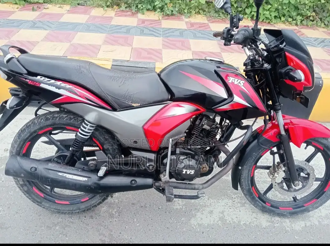 টিভিএস স্ট্রাইকার ১২৫ ২০১৯ রেড
