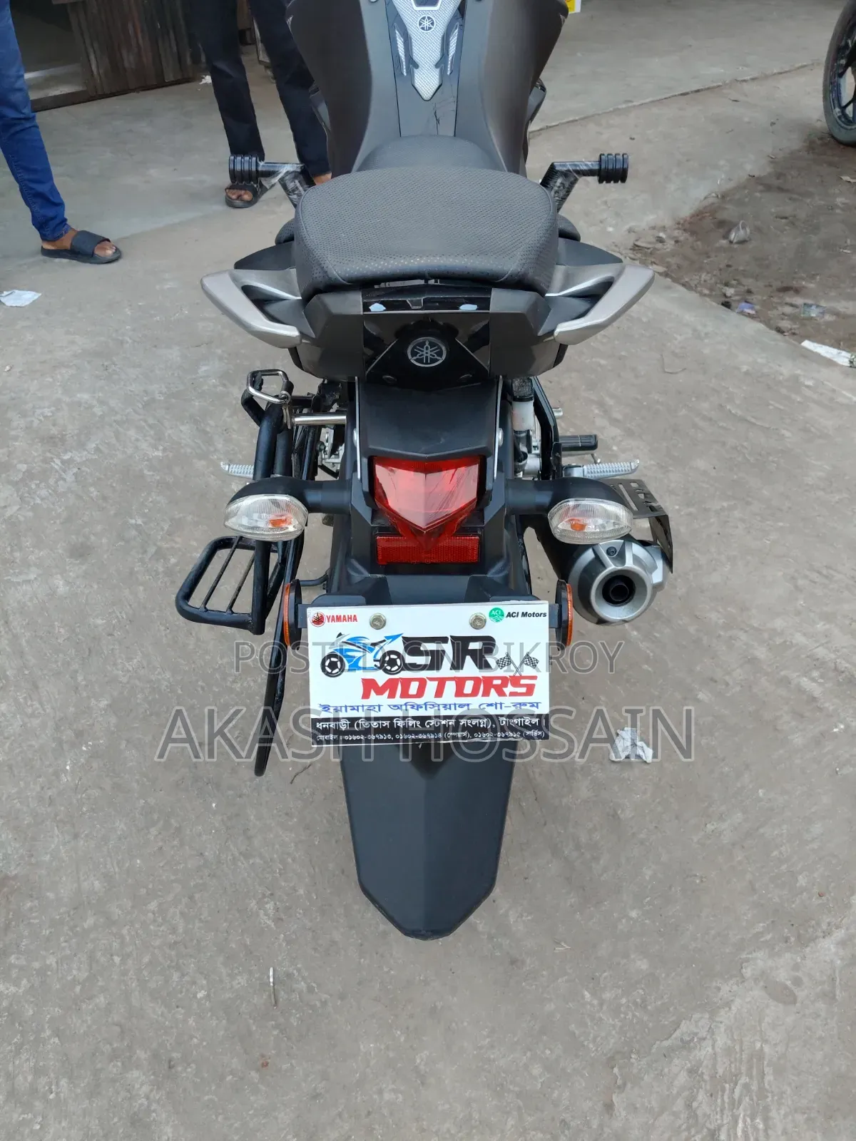 নতুন ইয়ামাহা এফজেড ২০২৬ কালো