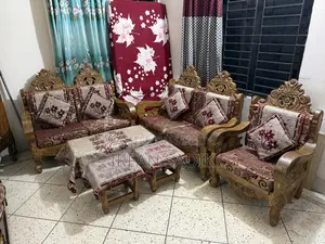 Teak Wood Sofa Set