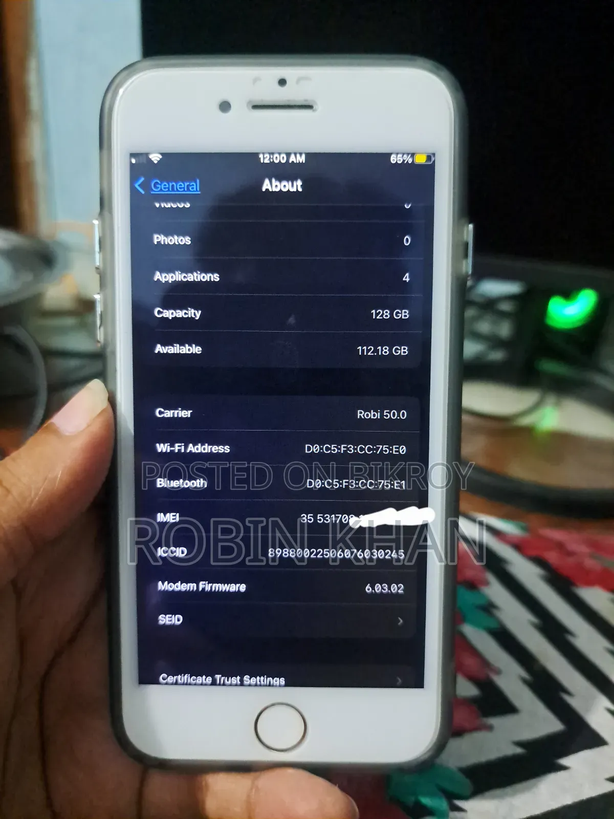 Apple iPhone 7 128 GB Silver