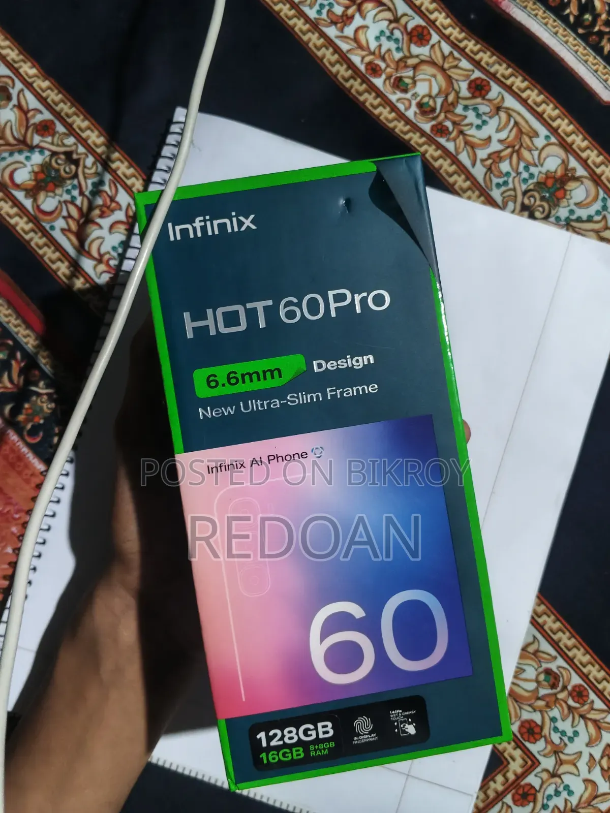 Infinix Hot 60 Pro 128 GB Black