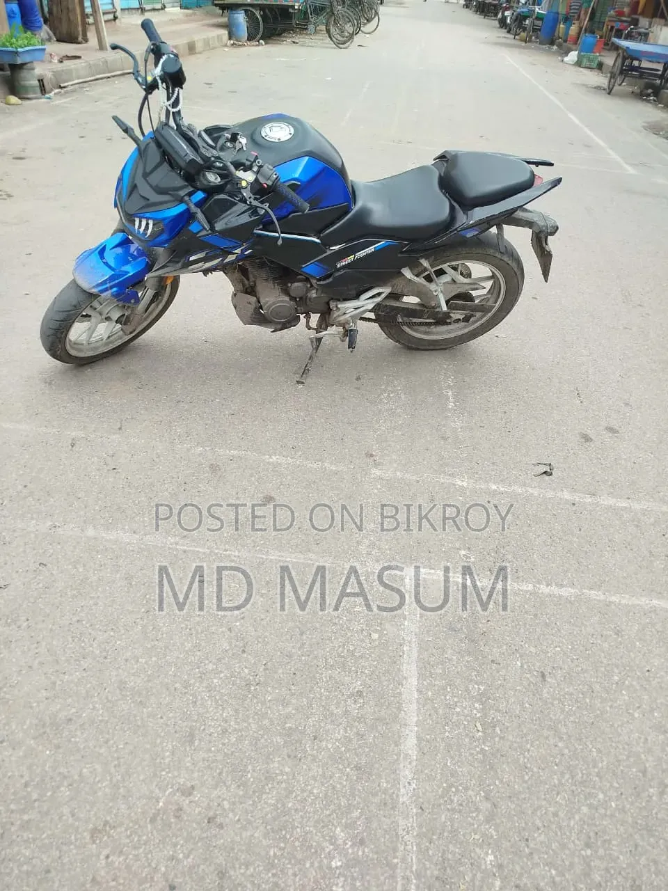 FKM Street Fighter 2021 Blue