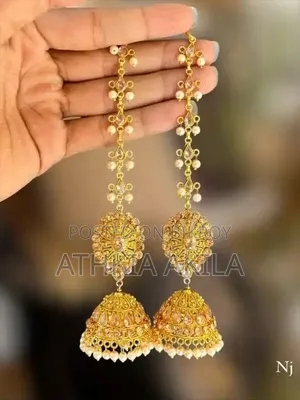 Royal Look Long Jhumka Earrings